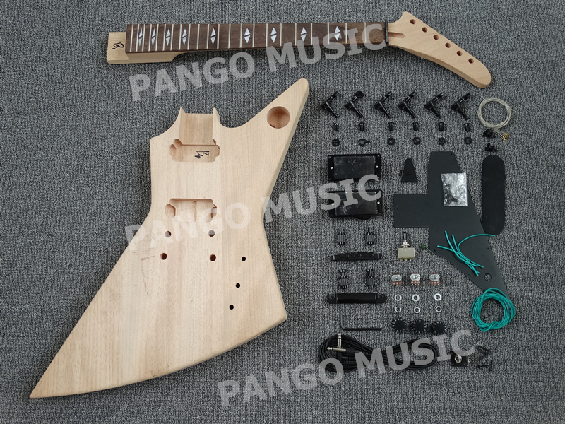 Explorer Style DIY Electric Guitar Kit / DIY Guitar (PEX817) Buy guitar kit, explorer guitar