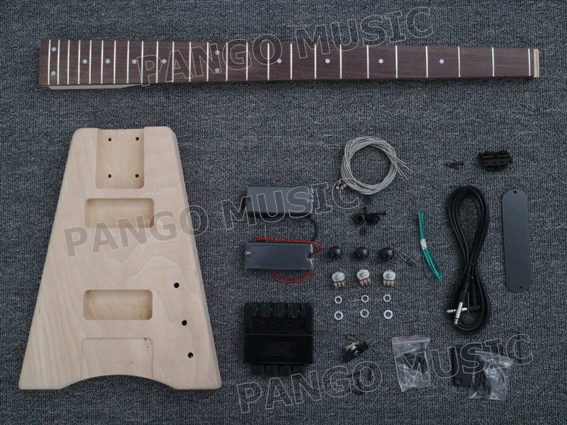 Headless 4 Strings DIY Electric Bass Guitar Kit (PWT528) Buy guitar