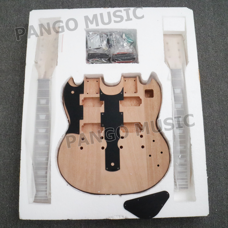 Double Neck SG Electric Guitar Kit (PSG101) Buy guitar kit, sg